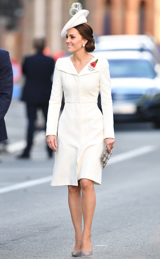 Kate Middleton Wears Revealing Dress With Plunging Neckline