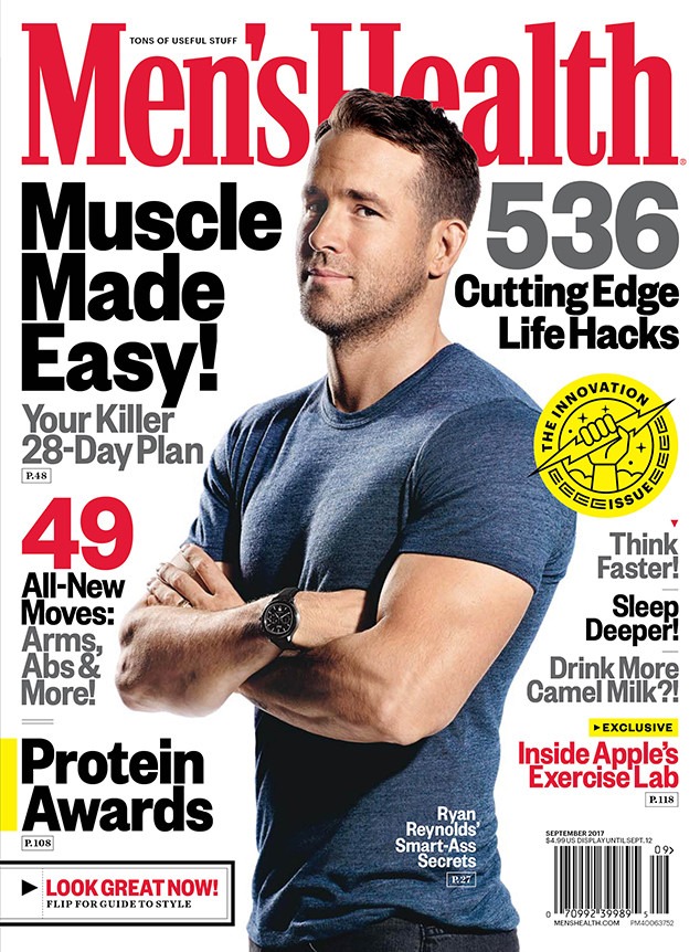 Image result for mens health ryan reynolds