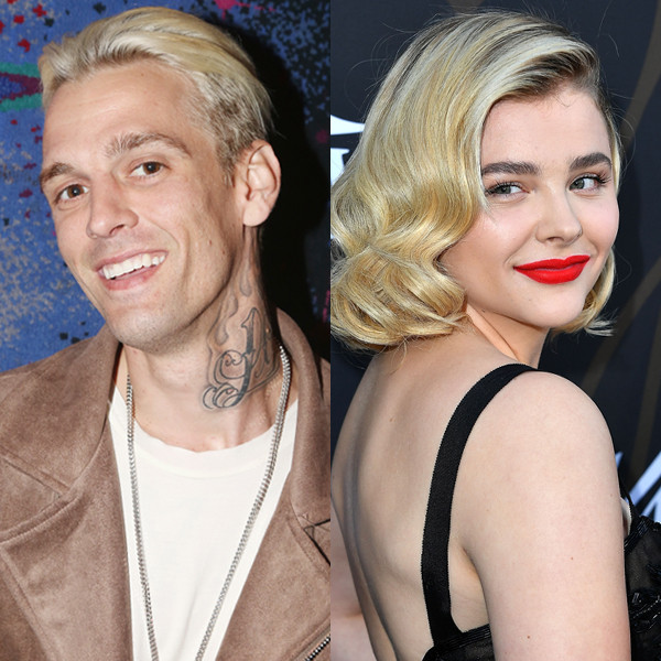 Aaron Carter Publicly Asks Chloë Grace Moretz On A Date E Online Uk