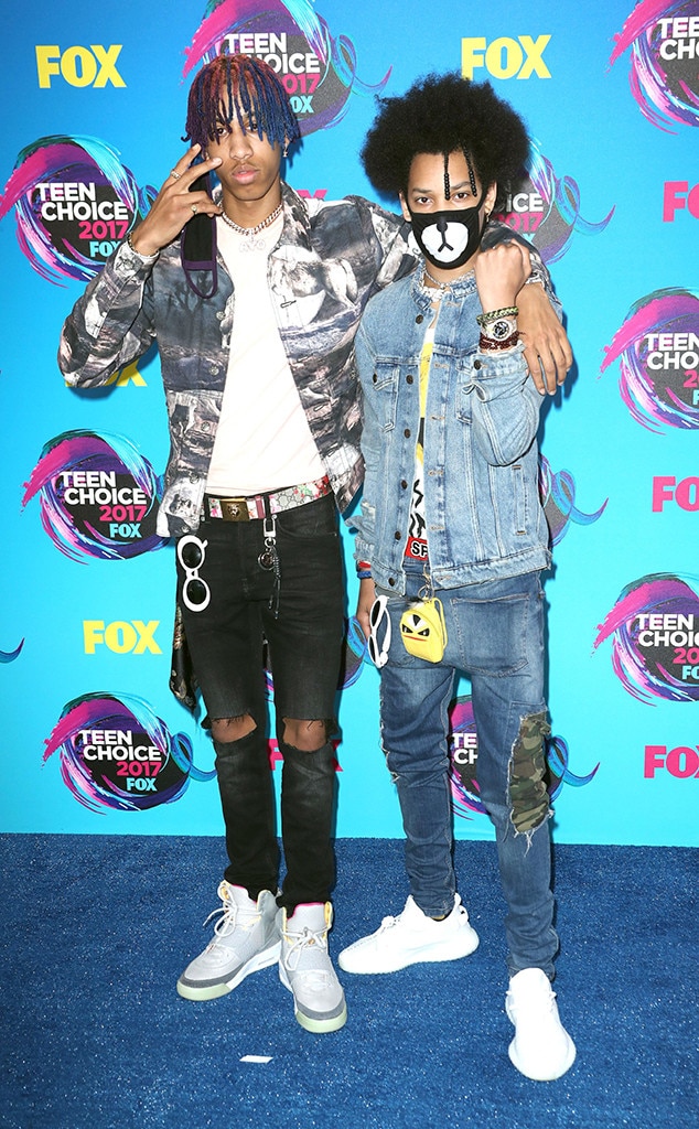Ayo Teo From Teen Choice Awards 2017 Red Carpet Arrivals E
