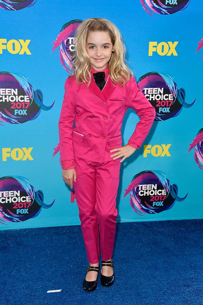 McKenna Grace from Teen Choice Awards 2017: Red Carpet Arrivals | E! News