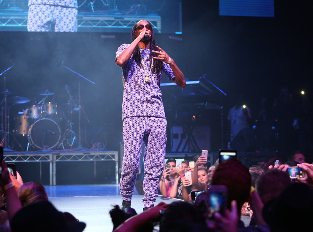 Snoop Dogg from Musicians Performing Live on Stage E! News