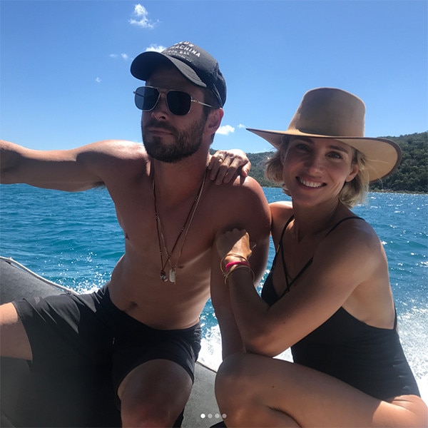 Chris Hemsworth แบ่งปันรูปถ่ายอันแสนหวานกับ Elsa Pataky และลูกๆ 3 คนของพวกเขา