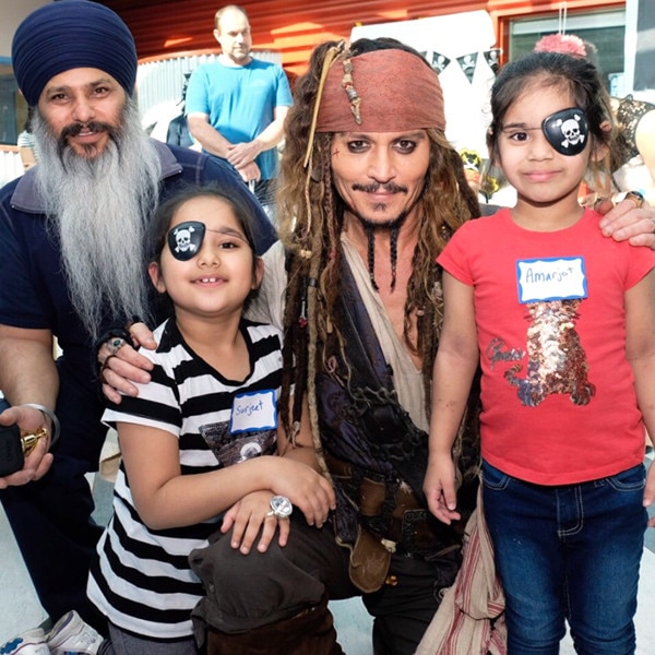 Was johnny depp discount a child actor