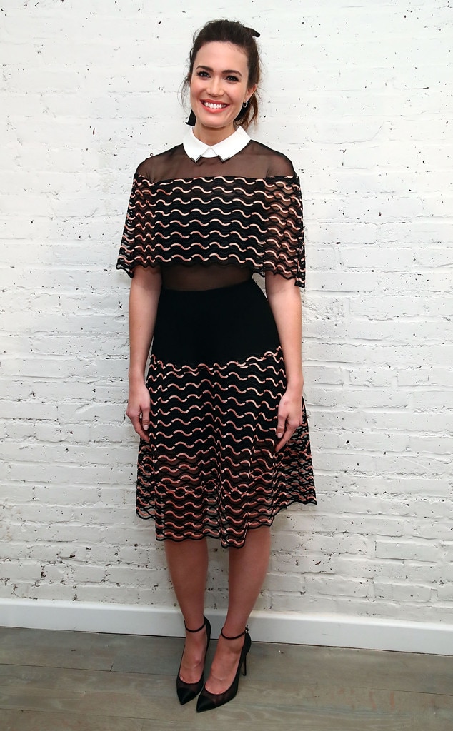 '50s: Peter Pan Collar from Mandy Moore's Decade Style | E! News