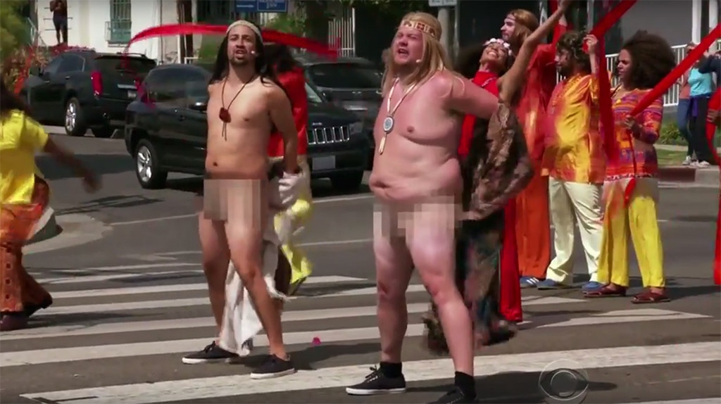 Lin-Manuel Miranda, James Corden, Crosswalk the Musical: Hair