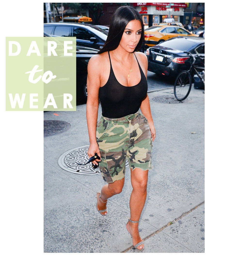 kim kardashian cargo pants