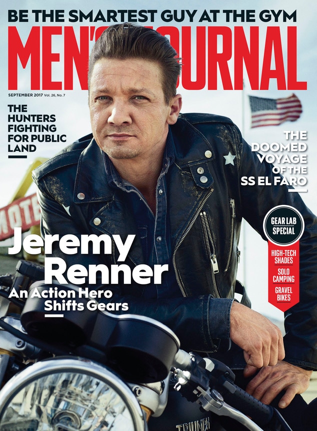 Jeremy Renner, Men's Journal