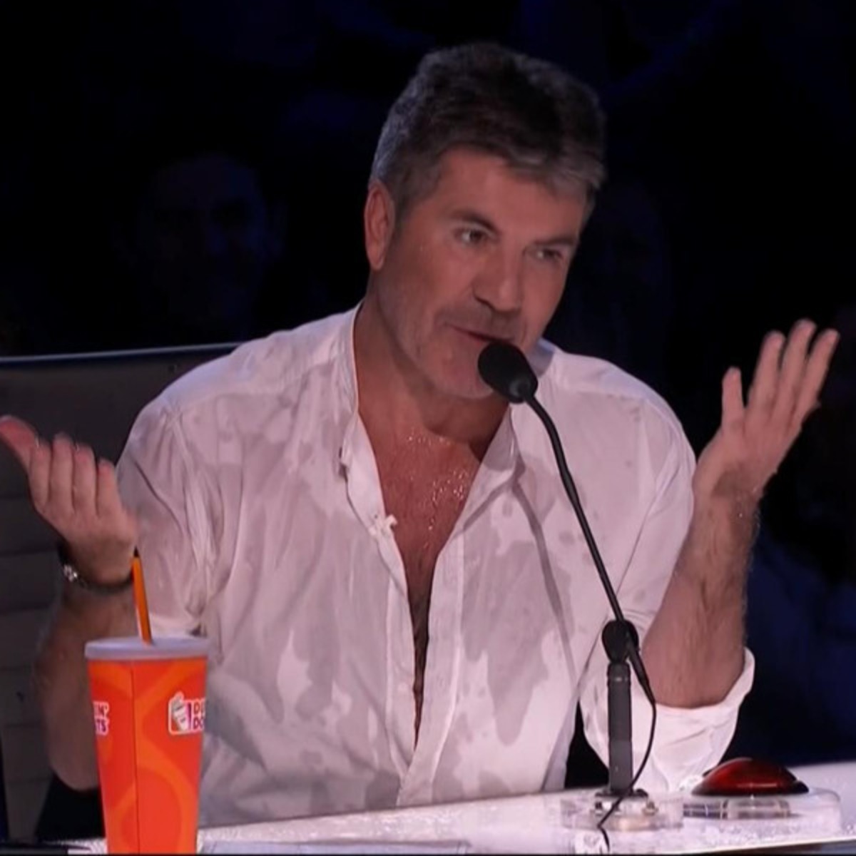 Mel B Walks Off America S Got Talent After Simon Cowell S Joke E Online Mel B Walks Off America S Got Talent After Simon Cowell S Joke E Online