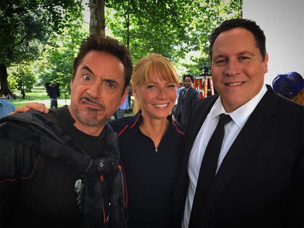 Robert Downey Jr., Gwyneth Paltrow, Jon Favreau, Avengers 4