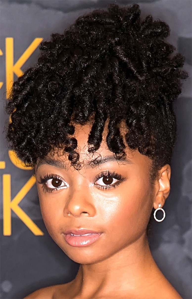 Skai Jackson, Curly Hair