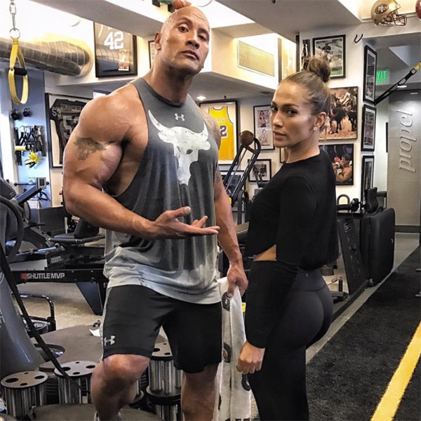 dwayne johnson workout gear