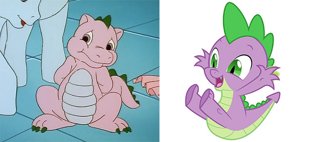 9. Spike from My Little Pony from Coolest Dragons in Pop Culture