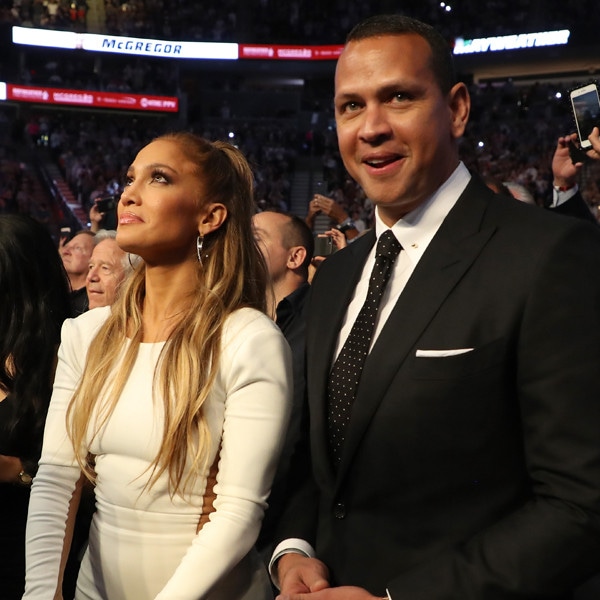 Mayweather VS McGregor, Jennifer Lopez, Alex Rodriguez
