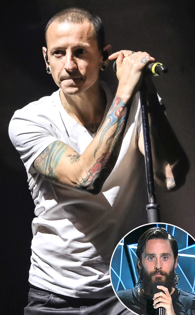 Jared Leto Linkin Park Honor Chester Bennington Chris Cornell E Online