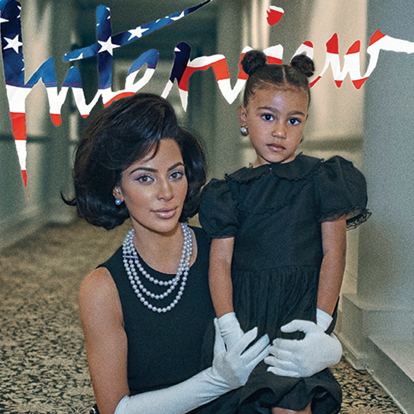 Photos From Kim Kardashian And North West S Interview Cover Spread E