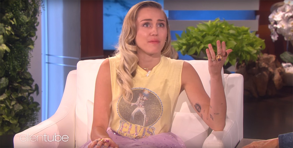 Miley Cyrus, Ellen DeGeneres, Hurricane Harvey