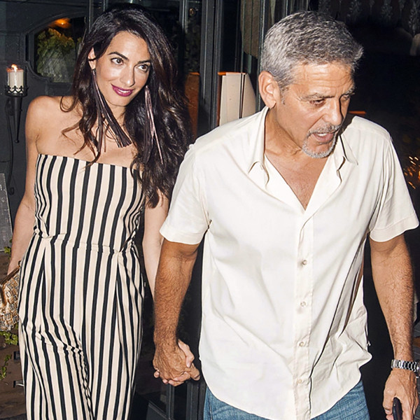Exclusive Details: Inside George Clooney's Dinner With Amal & His Mom