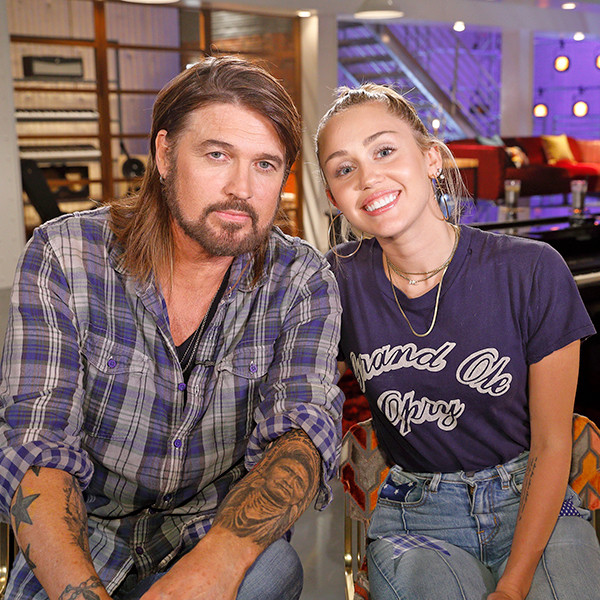 1080px x 1080px - Look Back at Miley and Billy Ray Cyrus' Best Father-Daughter Moments - E!  Online