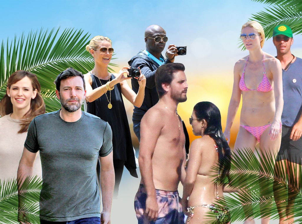 Celebrity Exes Vacationing
