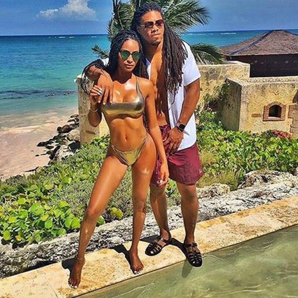 Honeymoon Heat From Wags Miamis Cutest Couple Pics