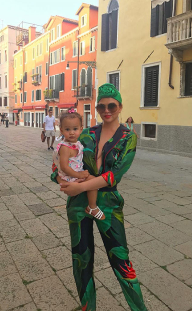 Chrissy John S Cutest Photos Of Daughter Luna E Online