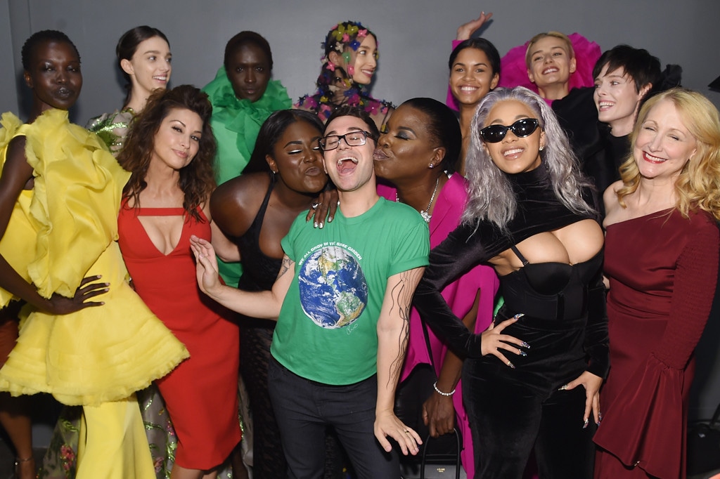 NYFW, Gina Gershon, Danielle Brooks, Cardi B, Christian Siriano, Leslie Jones, Cardi B, Models, Patricia Clarkson