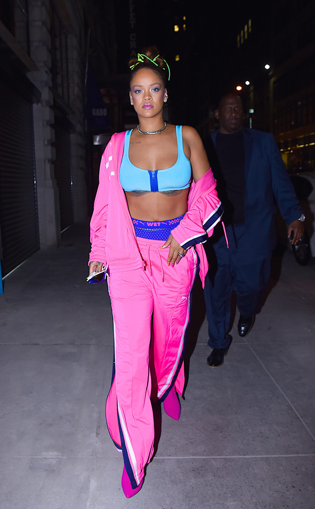 Rihanna seen during New York Fashion Week near the West Side Highway in New  York, New York on Saturday, September 6, 2014 (Photo by LJPKI/Sipa USA  Stock Photo - Alamy