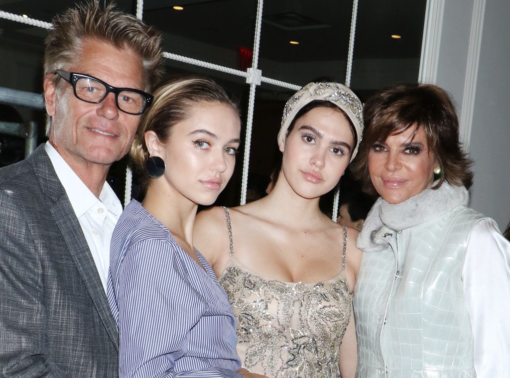 ESC: NYFW Families, Harry Hamlin, Delilah Belle Hamlin, Amelia Gray Hamlin and Lisa Rinna