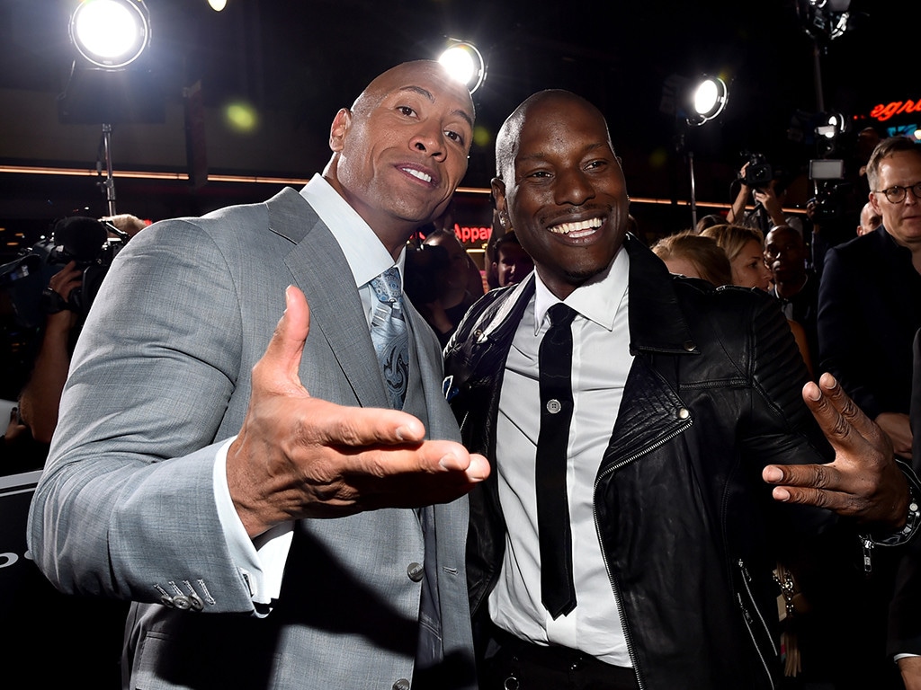 The Rock, Dwayne Johnson, Tyrese Gibson