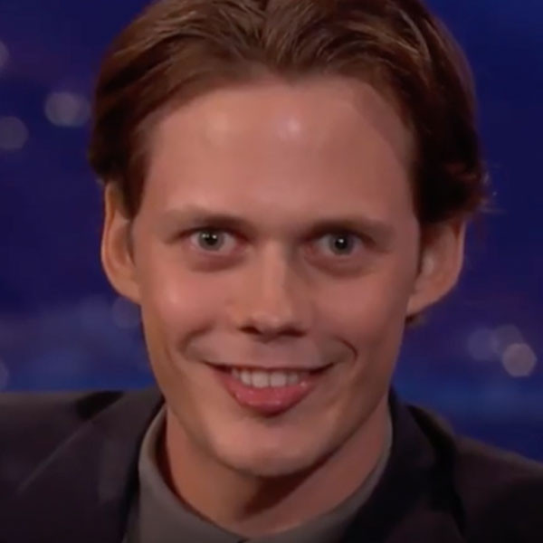 Bill Skarsgård Demonstrates His It Clown Smile Without Makeup and It's ...