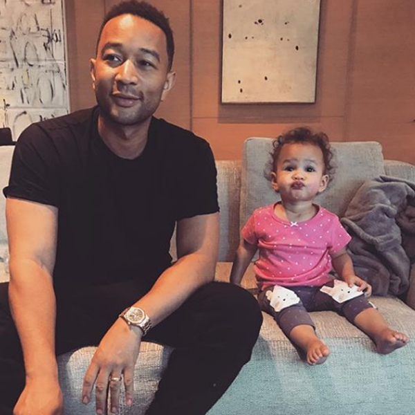 John Legend Reveals 1-Year-Old Luna Has Already Started Mocking Him