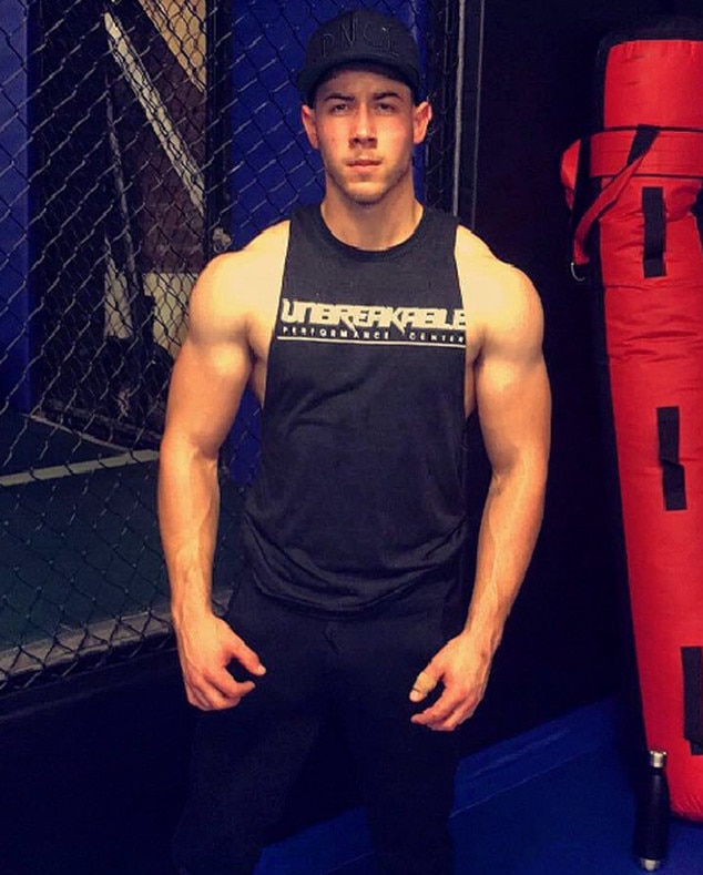 Muscle Mania From Nick Jonas Hottest Pics E News