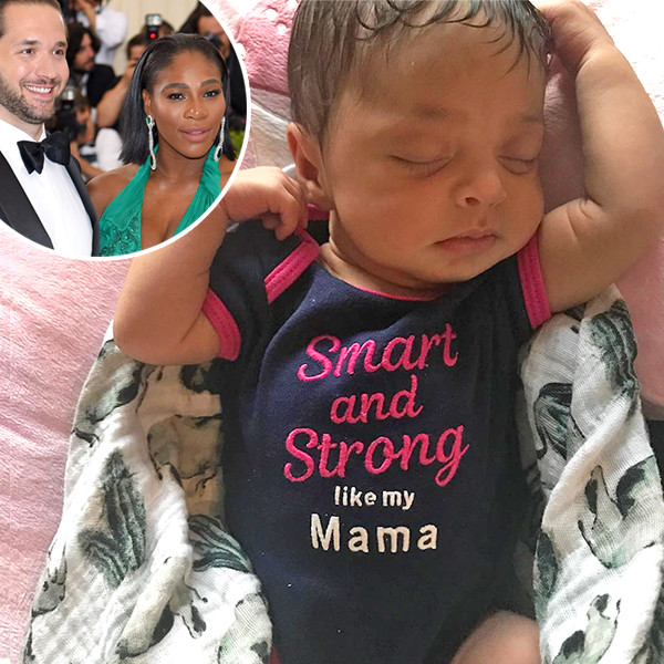 Serena Williams' Newborn Daughter Flexes Her Baby ''Biceps'' in Precious Photo | E! News