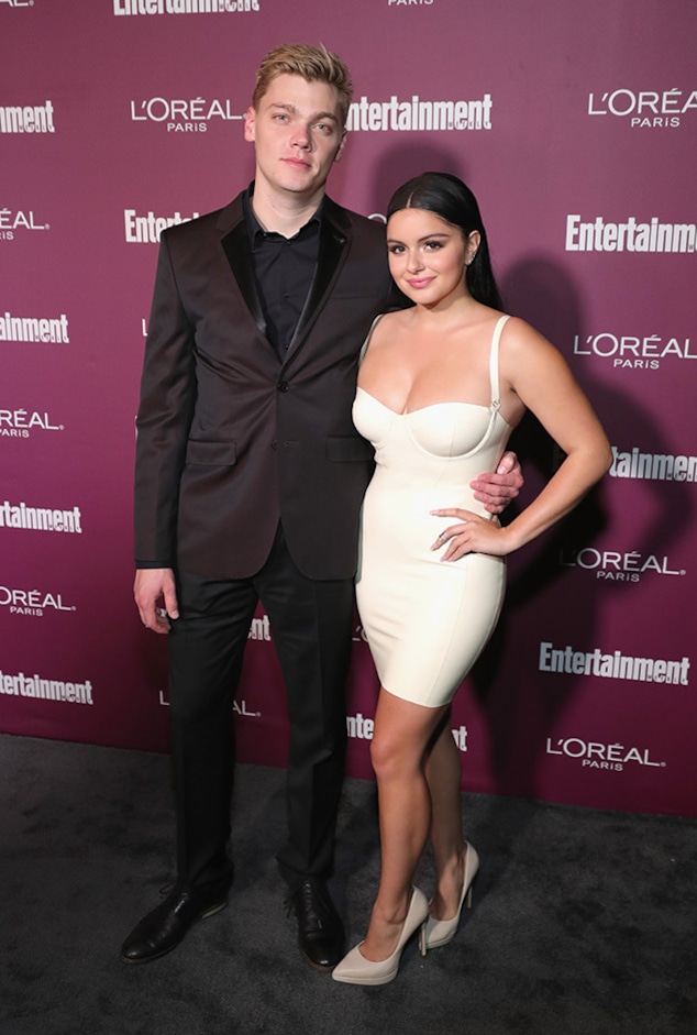 Ariel Winter Wears Latex Outfit and Shows PDA With BF at Emmys Bash Ariel Winter Wears Latex Outfit and Shows PDA With BF at Emmys Bash