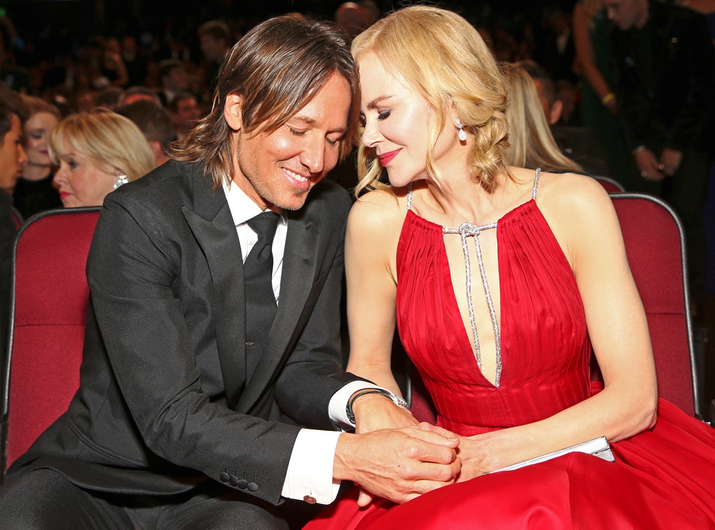 Keith Urban & Nicole Kidman, 2017 Emmys, Candids