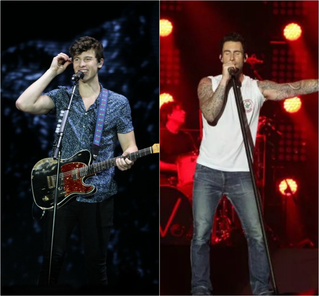 Shawn Mendes, Adam Levine