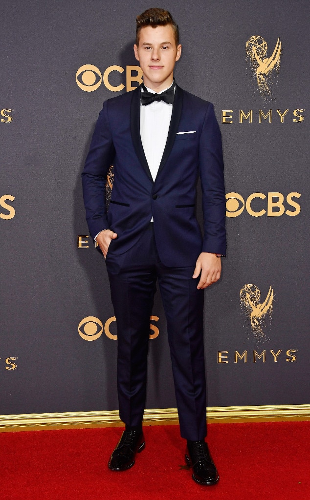 Nolan Gould from 2017 Emmys Red Carpet Arrivals | E! News