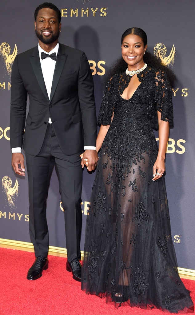 Gabrielle Union & Dwyane Wade from Emmys 2017: Red Carpet Couples | E! News