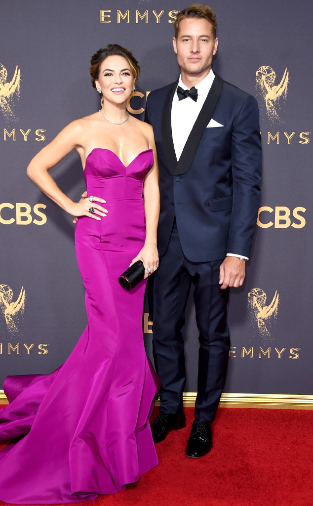 Chrishell Stause, Justin Hartley, 2017 Emmys, Couples