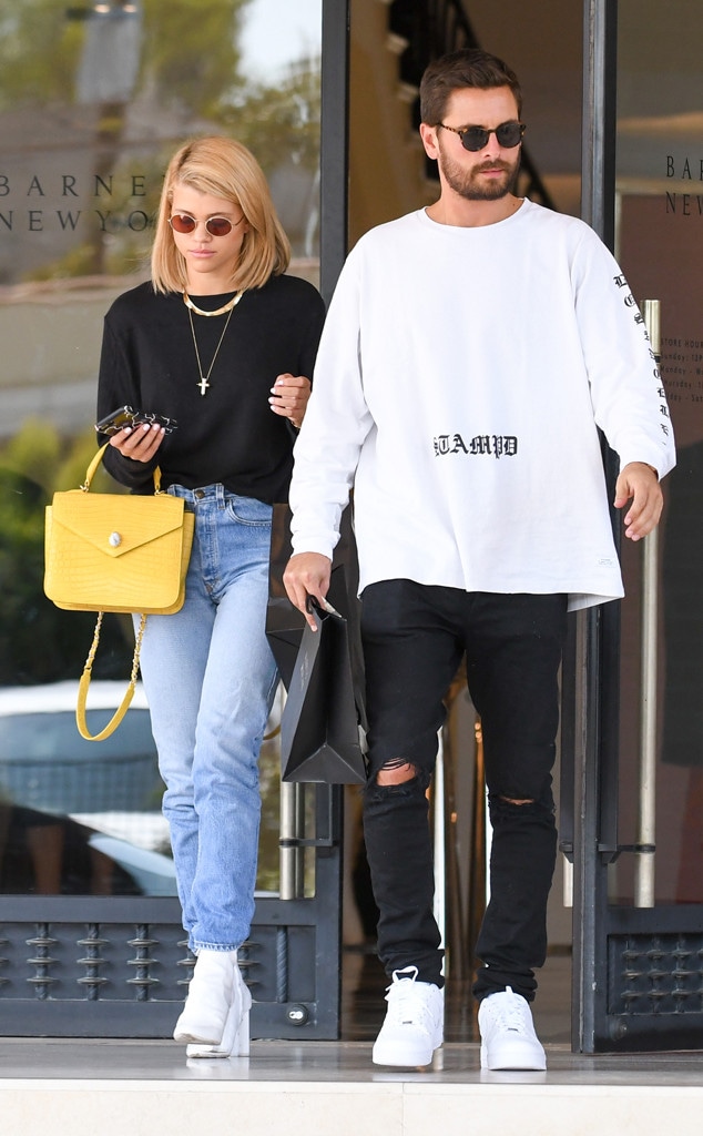 Sofia Richie, Scott Disick