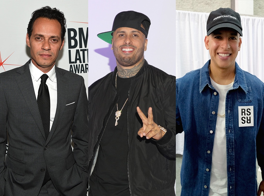 Marc Anthony, Nicky Jam, Daddy Yannkee