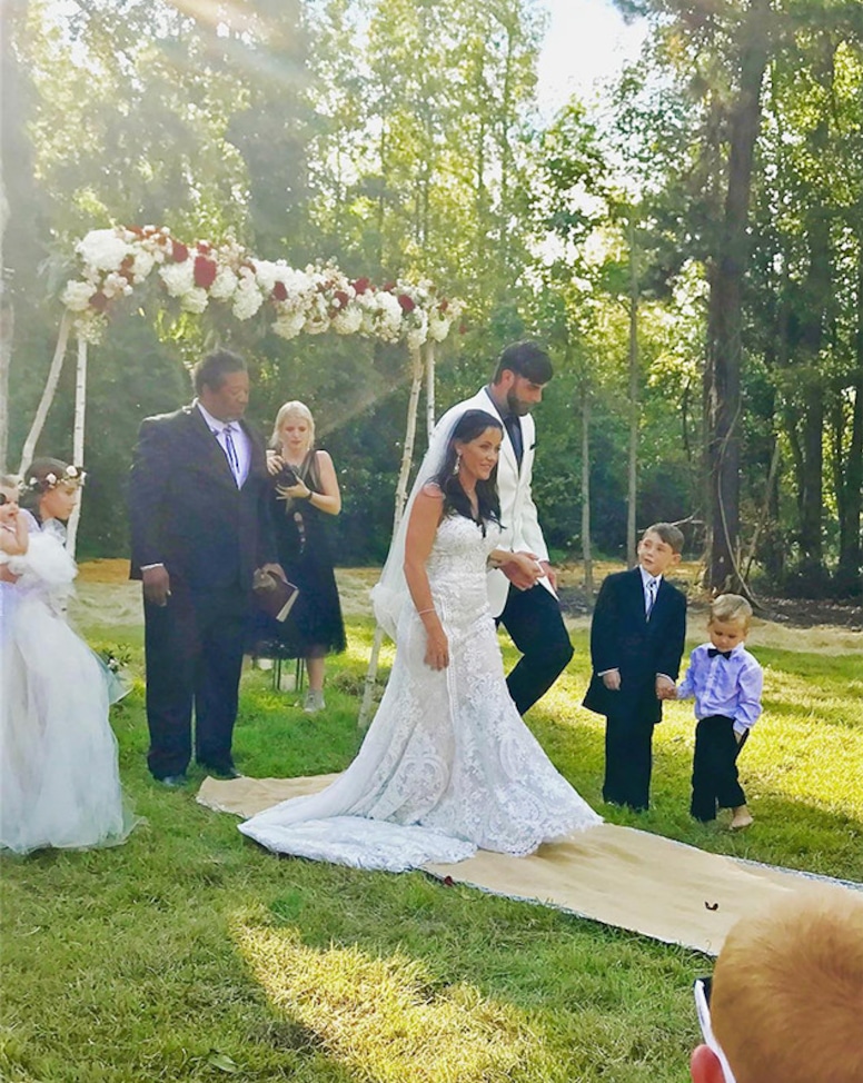 Jenelle Evans Wedding, Instagram