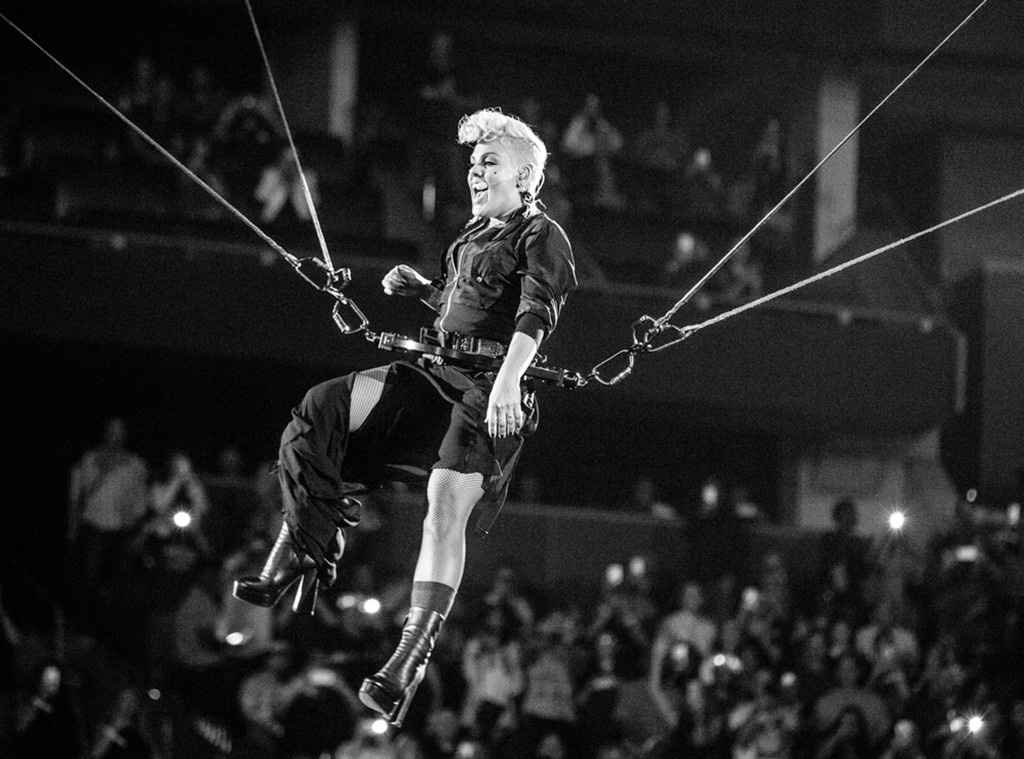 Pink, iHeartRadio Music Festival BTS photos