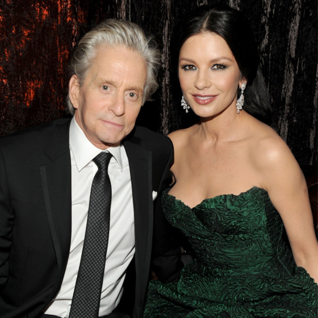The Story Of How Michael Douglas And Catherine Zeta Jones Fell In Love E Online Now the accusation of greed is being thrown at his first wife, diandra, as they battle over whether she. the story of how michael douglas and