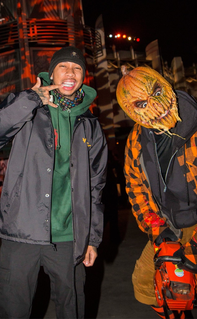 Tyga from Stars Celebrate Halloween 2017 E! News