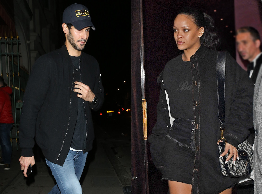 Rihanna and Boyfriend Hassan Jameel Spotted on Date in London