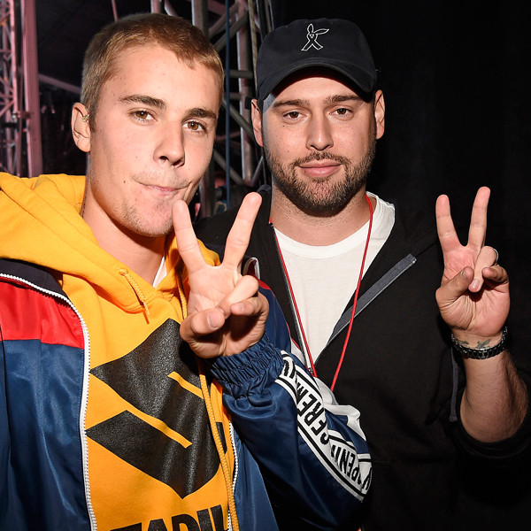 Justin Bieber, Scooter Braun