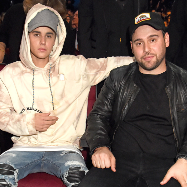 Justin Bieber, Scooter Braun