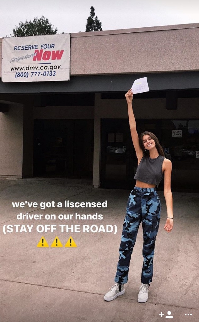 Kaia Gerber, Instagram